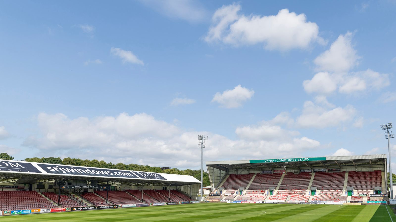 East End Park, home of Dunfermline Athletic FC